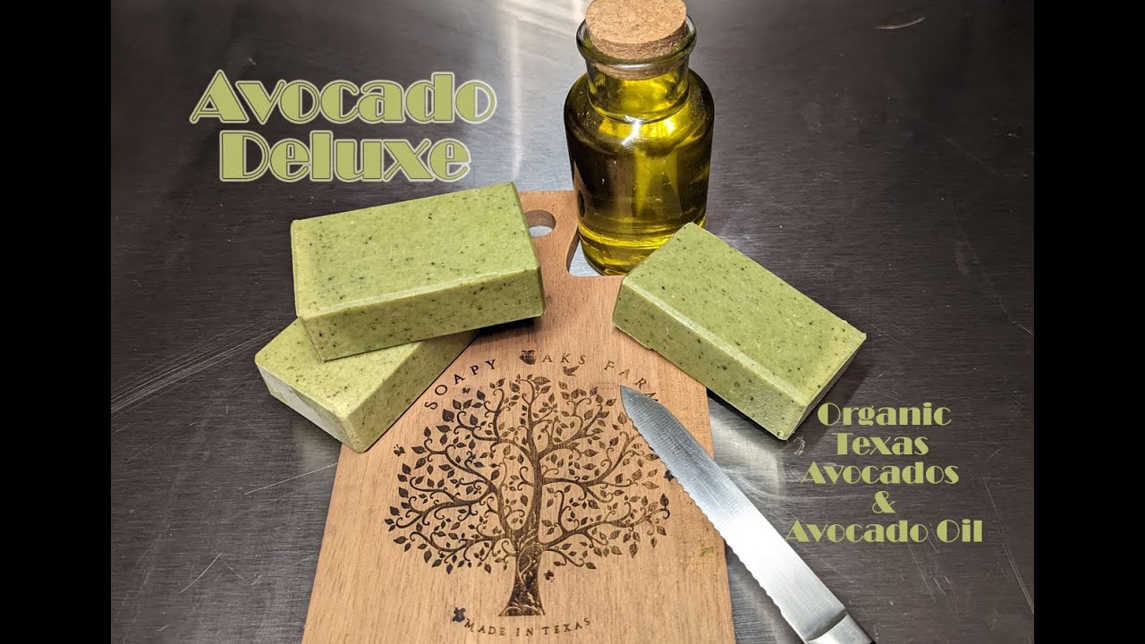 How to add food to soap - Avocado Deluxe Soap