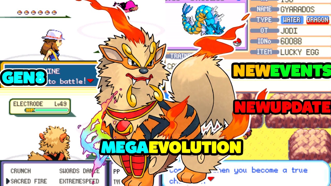 New gba rom hack/Pokemon supreme fire [final remake]/mega evolution/100 +features and more.....