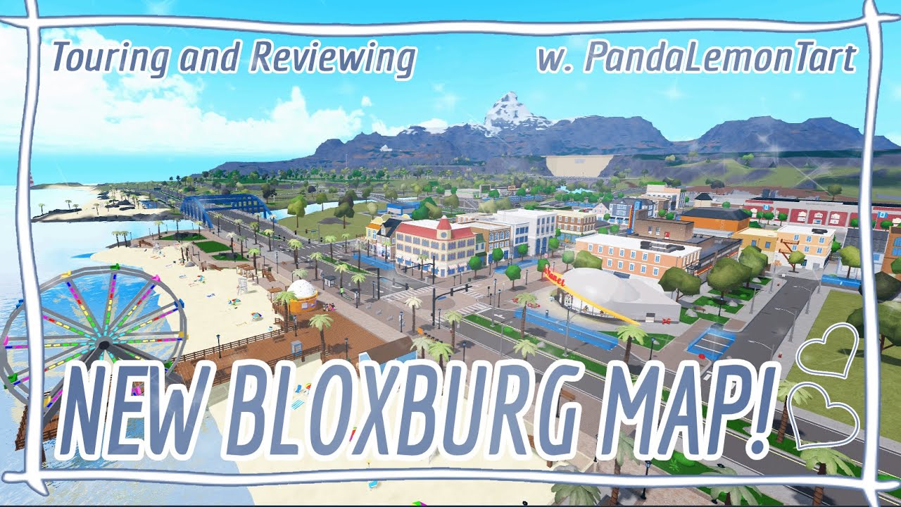 Bloxburg NEW MAP 🌍🏠 Touring ✈️ and Rating ⭐ map [w/ PandaLemonTart]