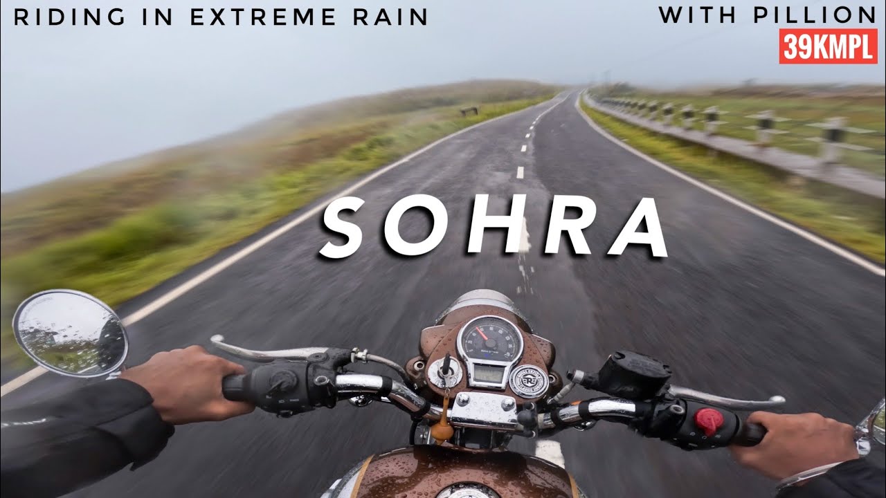 RAINY RIDE FROM SOHRA TO GUWAHATI ON MY RE CLASSIC 350 REBORN | CHERRAPUNJI TRIP, EP-2
