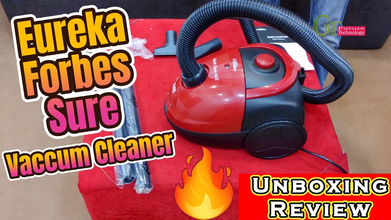 Eureka Forbes sure 1200 watt vaccum cleaner unboxing review | Eureka quick clean NXT vaccum cleaner