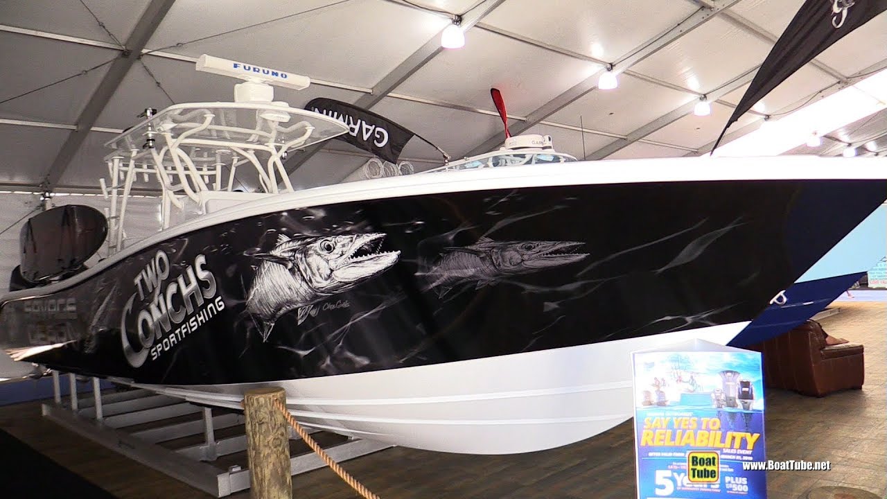 2019 Yellowfin 36 Boat - Walkthrough - 2019 Miami Boat Show