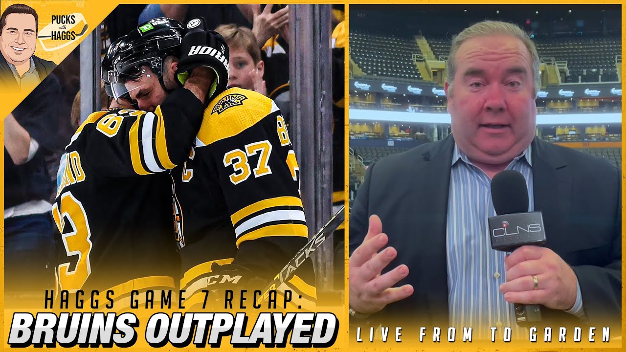 Joe Haggerty: Bruins BEST Players NOT GOOD Enough vs Panthers in Game 7
