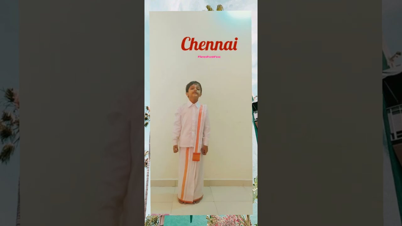 South Indian wear l Tamil Nadu l Speech l Fancy Dress Competitionl @bhumiandrudratambe2213IBy Rudra