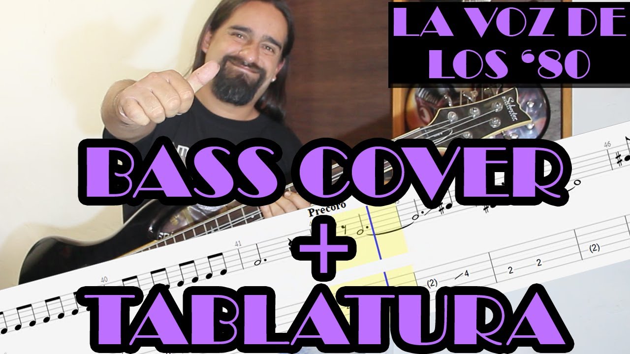 La voz de los ‘80 – Los Prisioneros – Bass Cover + Tablatura