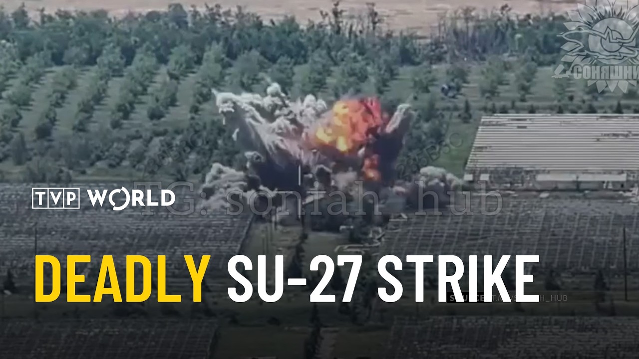 Su-27 destroys Russian stronghold | Military Mind