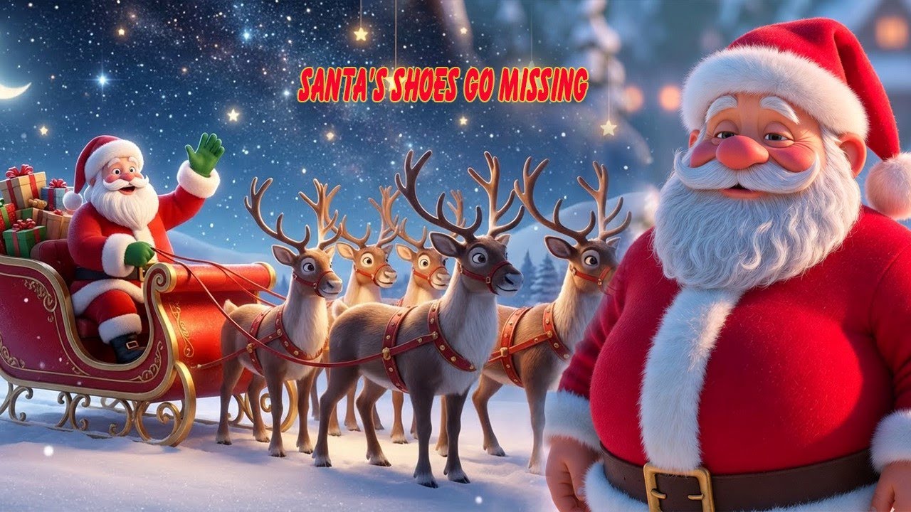 Santa’s Shoes Go Missing | Tap & Stomp Christmas Song