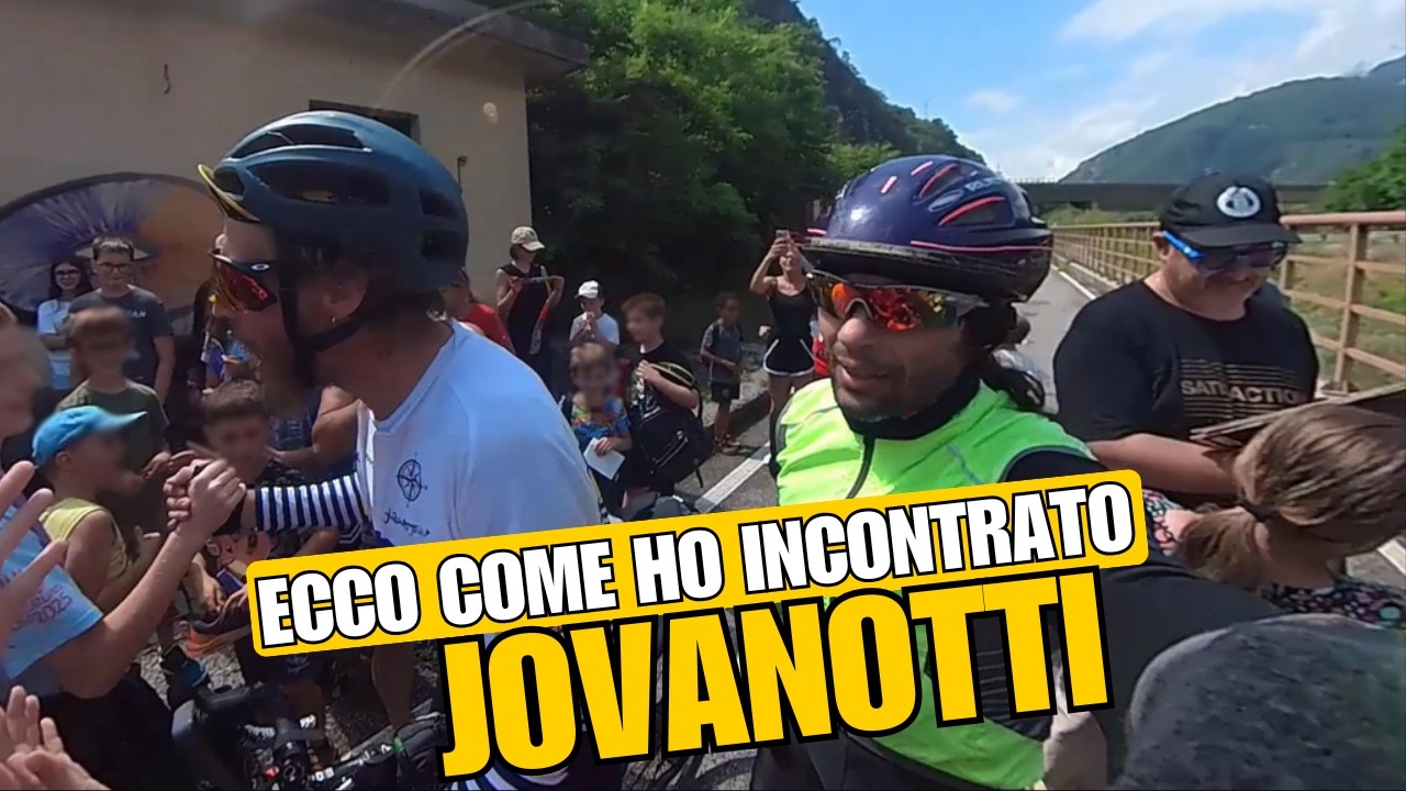 La STORIA di come ho incontrato JOVANOTTI in bici per il BIKE CONCERT ai Laghi di Fusine