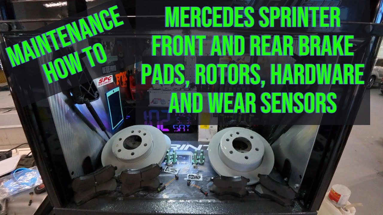 2007-2025 Sprinter Front and Rear Brakes (Pads and Rotors)