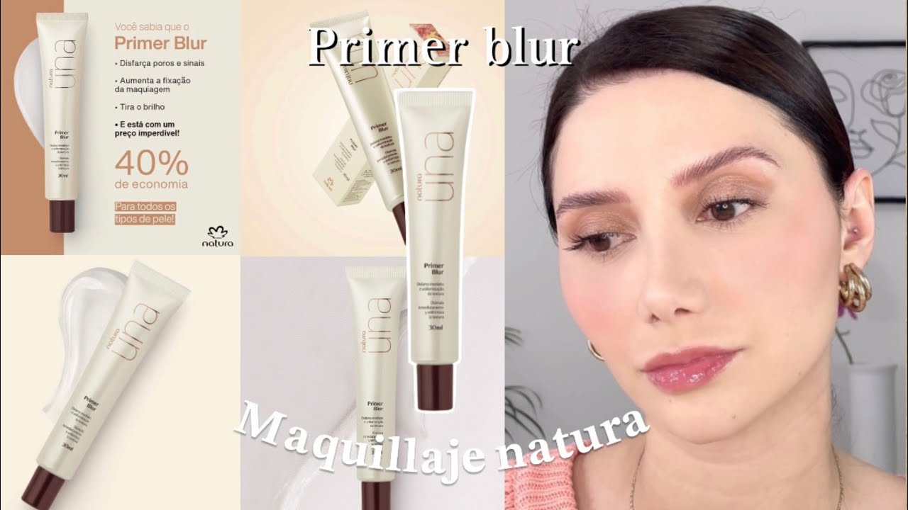 Probando el primer BLUR UNA NATURA 🌱| maquillaje natura colombia 💄| @aletorres_ 👩🏻