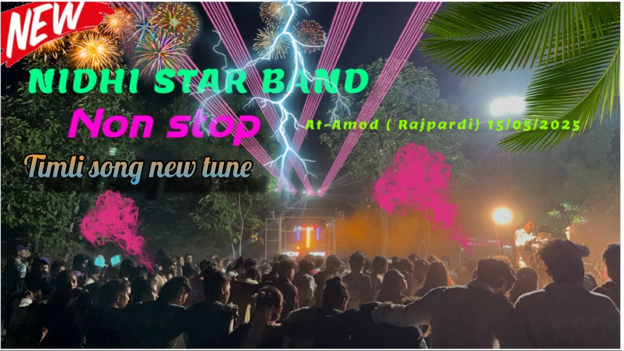 Nidhi star band | 15/05/2025 at-amod (rajpardi)