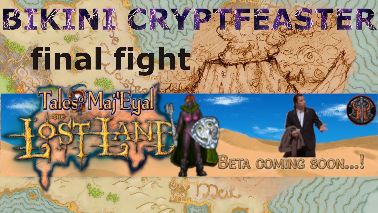 Tales of Maj'Eyal. bikini cryptfeaster cornac bulwark. final fight