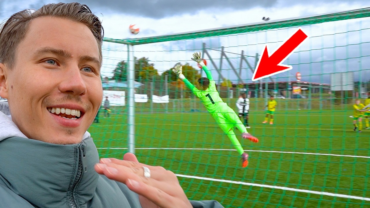 11-year-old goalkeeper in top form 🔥
