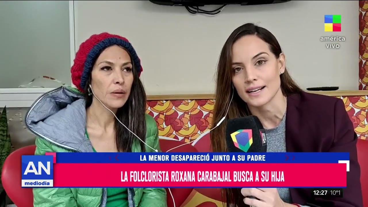 La folclorista Roxana Carabajal busca desesperadamente a su hija