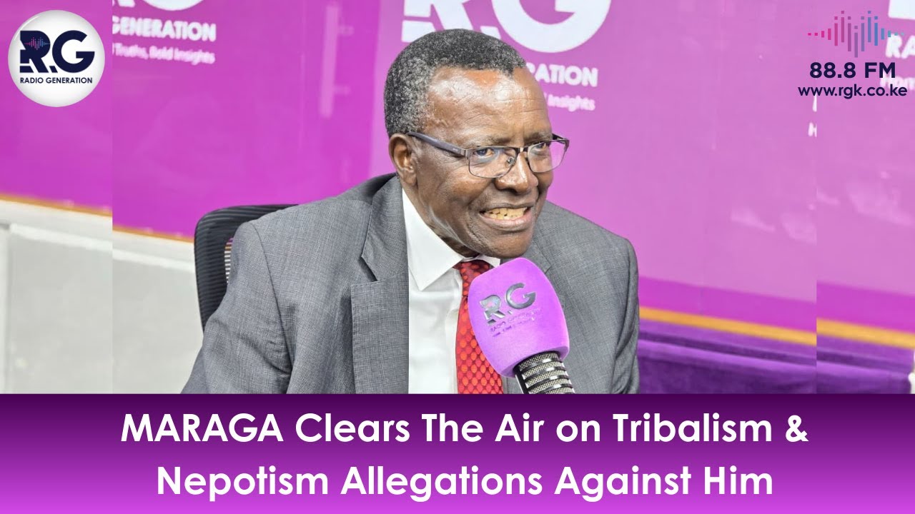 DAVID MARAGA Clears The Air on Tribalism & Nepotism Allegations Against Him, Terms CBC A Problem