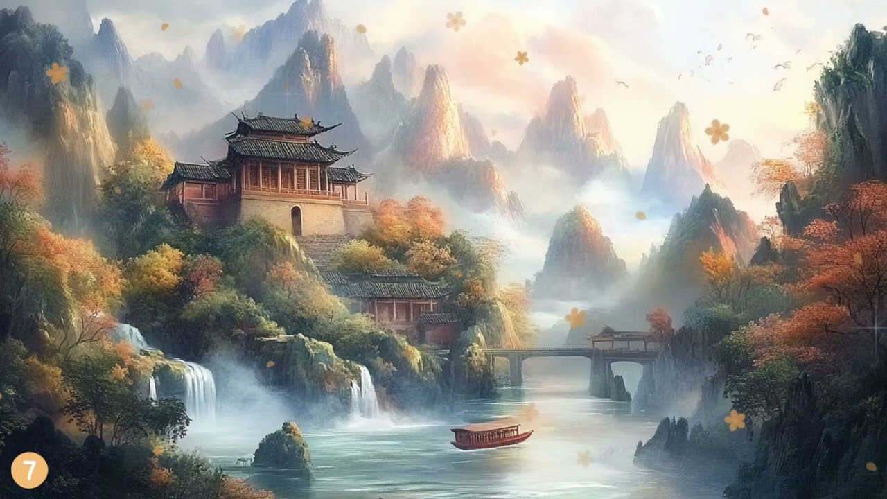 輕鬆的中國器樂：古箏、琵琶、竹笛、二胡 | Relaxing Chinese instrumental music : Guzheng, Pipa, Bamboo Flute & Er