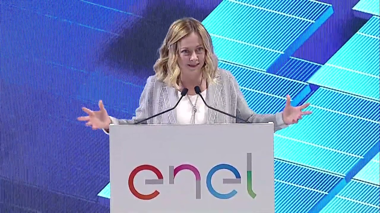 Catania. Intervento del Presidente Giorgia Meloni allo stabilimento 3Sun Gigafactory.