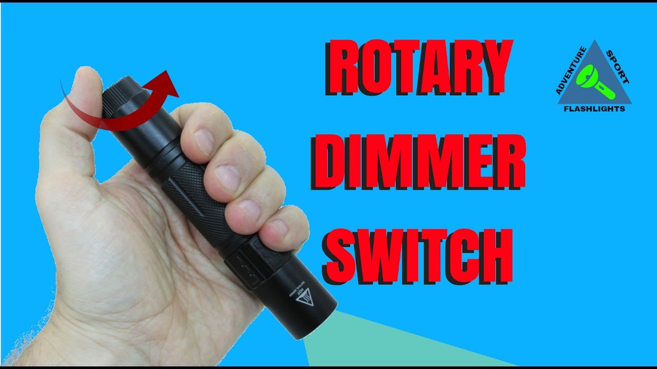 Rotary Dimmer Tail Switch - Imalent DM21T