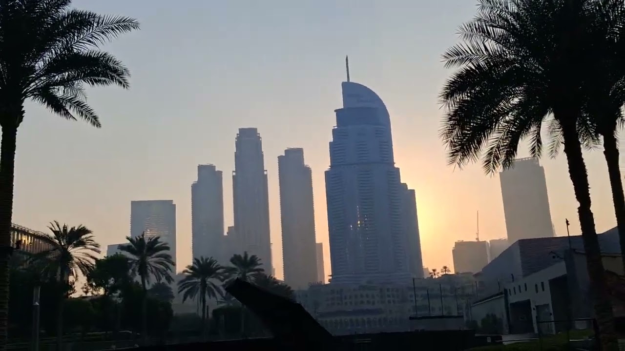 Burj Khalifa and Surrounding Area 👌❤️