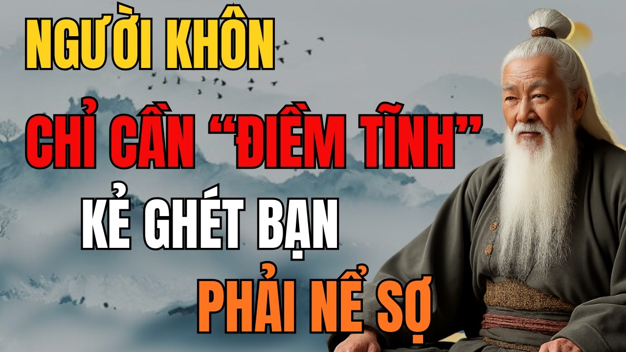 CỔ NHÂN DẠY – Người Điềm Tĩnh Luôn Khiến Người Khác Nể Sợ | Tinh Hoa Cổ Nhân