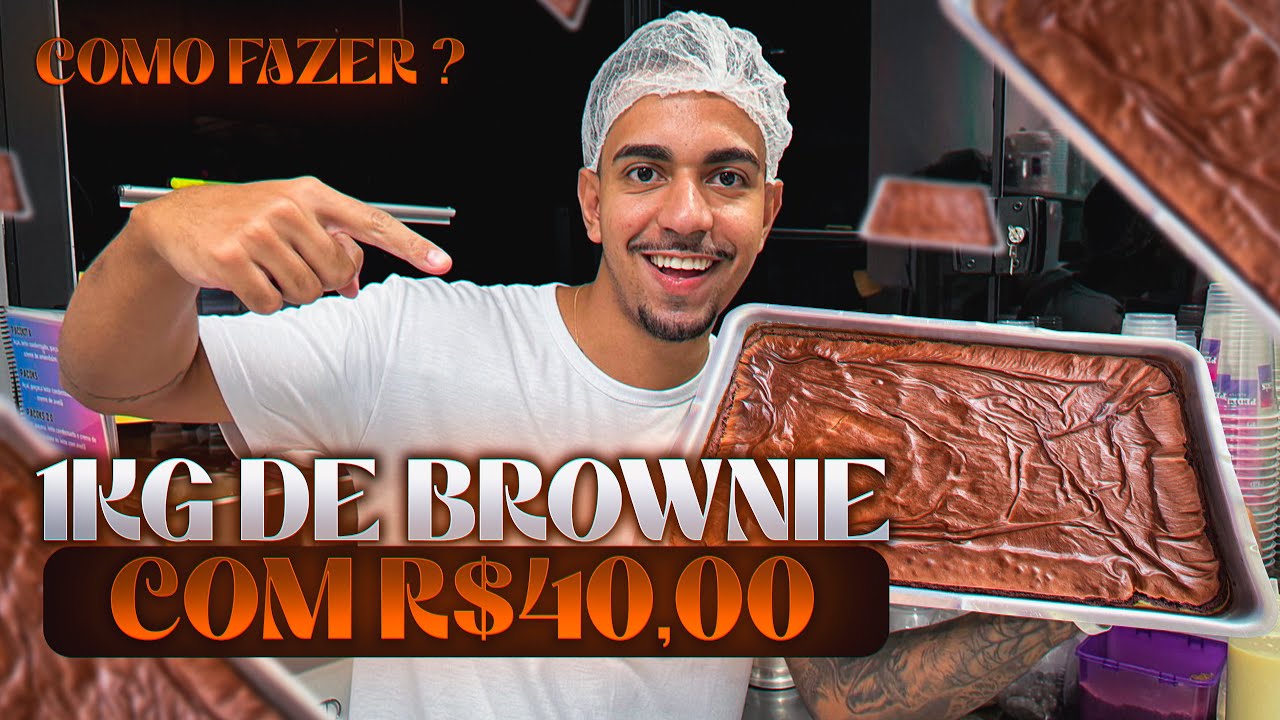 O BROWNIE PERFEITO - RECEITA PASSO A PASSO!