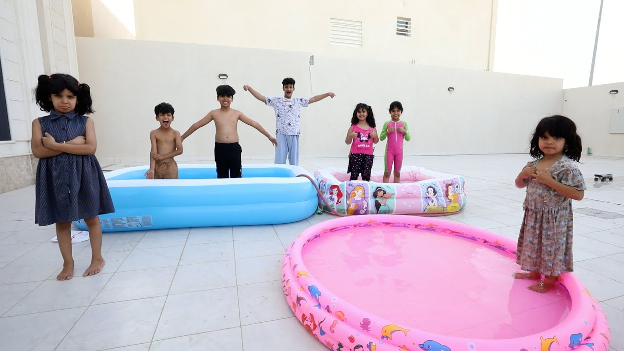 رفضوا انها تسبح معاهم وخربت عليهم المسابح الكبيره ! ليلى
