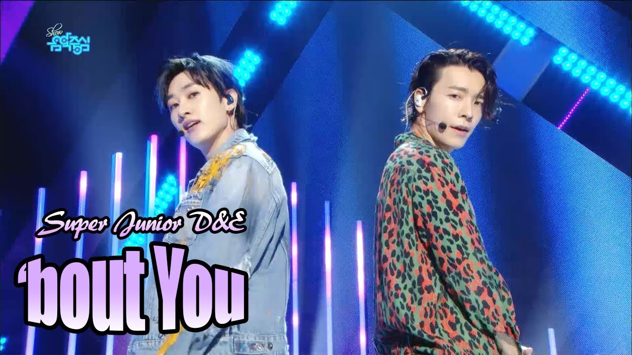 [Comeback Stage]SUPER JUNIOR-D&E - Bout you , 슈퍼주니어-D&E - 머리부터 발끝까지 Show Music core 20180818