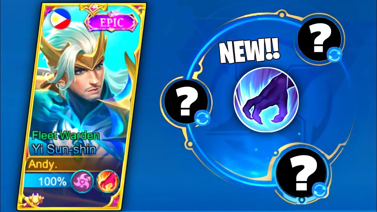 YI SUN-SHIN NEW UPDATE EMBLEM 2023 (new meta yi sun-shin)