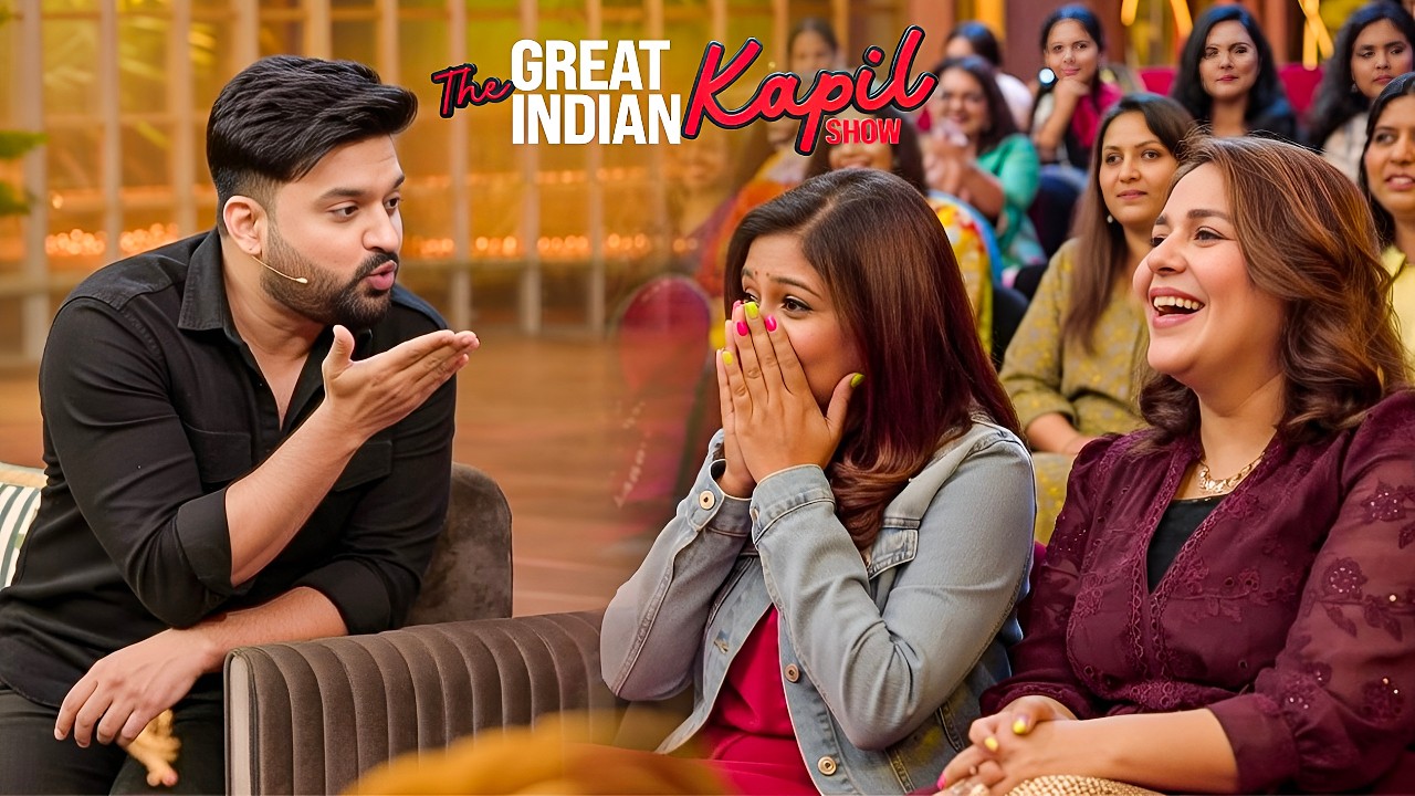 Kapil ने सब के सामने दी Ginni को फ्लाइंग kiss | || The Kapil Sharma Show  || Latest Episode ||