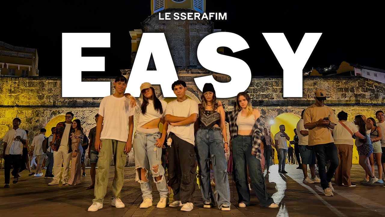 [K-POP IN PUBLIC COLOMBIA] LESSERAFIM &lsquo;EASY&rsquo; by Cynosure Dance Crew