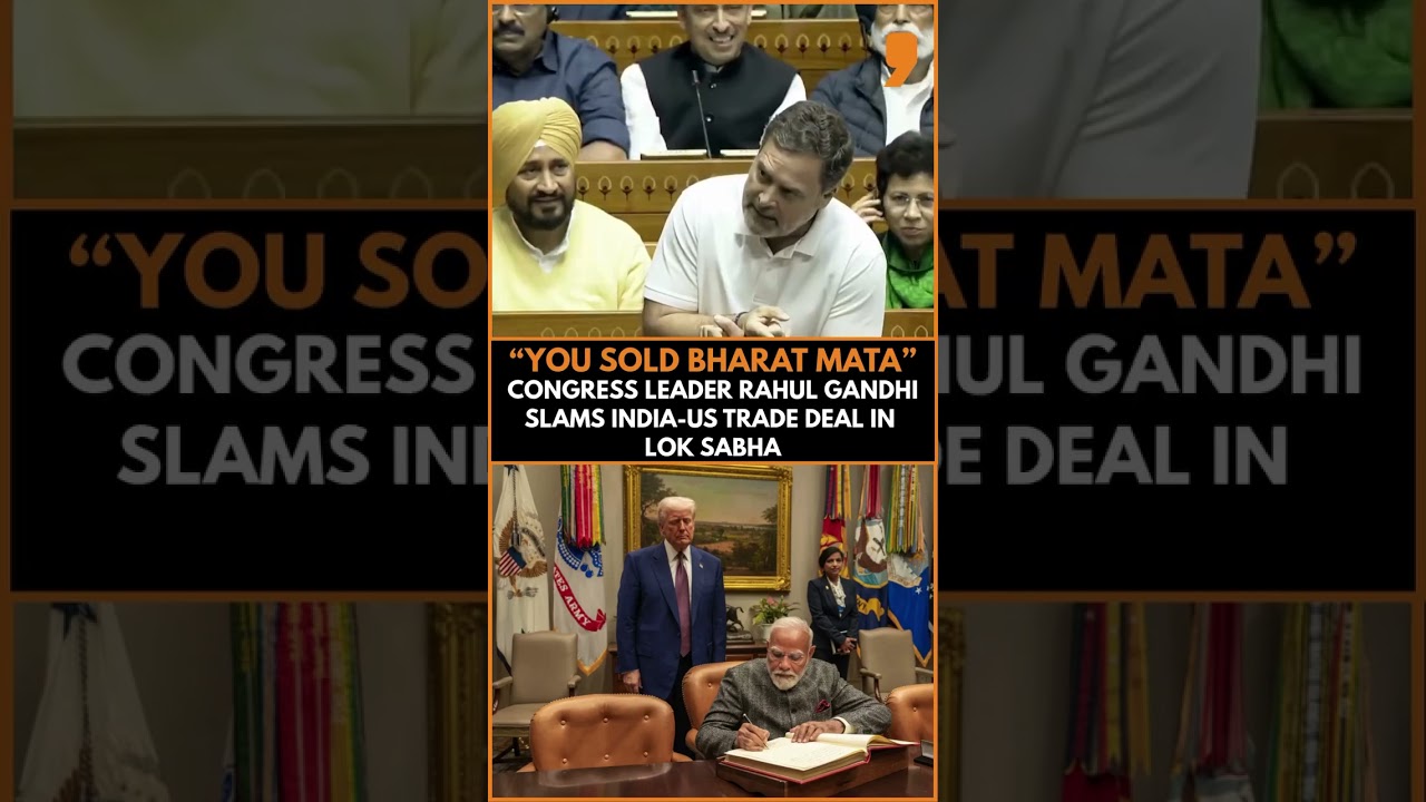 Rahul Gandhi Questions Modi Over India-US Agreement: Shame or Strategy?