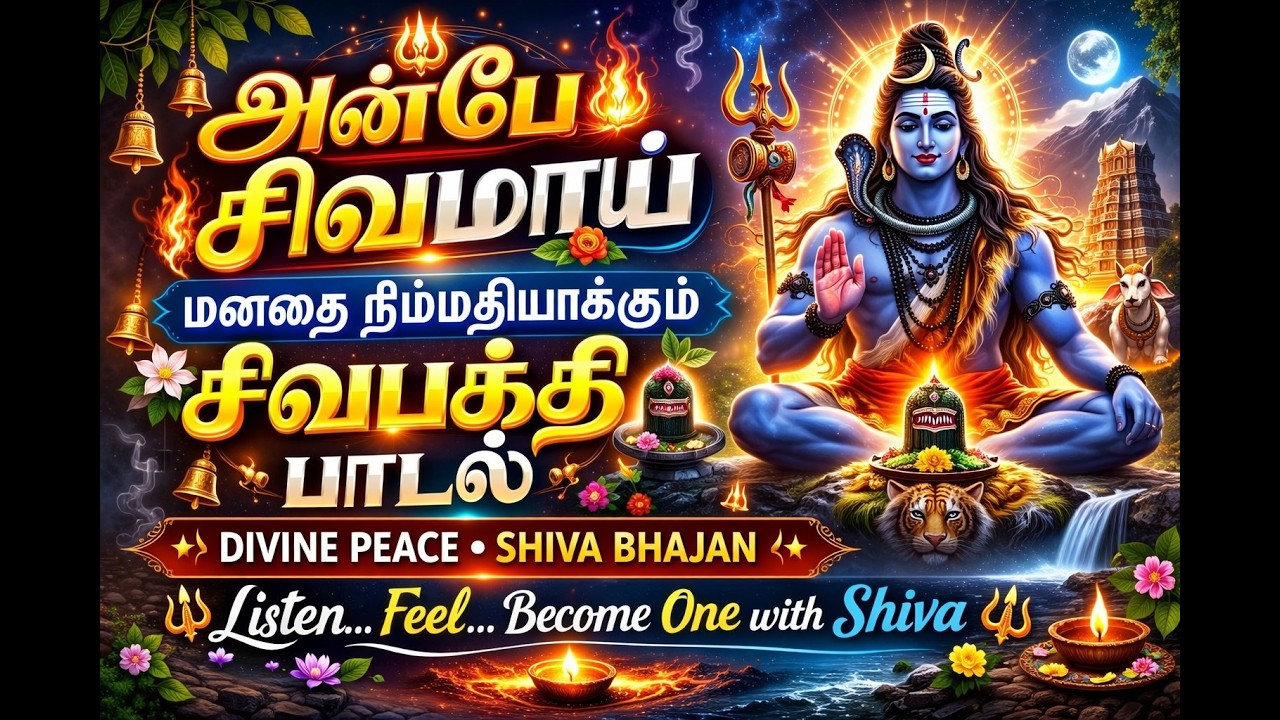அன்பே சிவமாய் – மனதை உருக்கும் சிவபக்தி பாடல் | Peaceful Shiva Song
