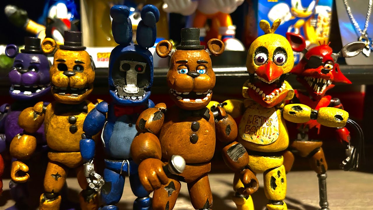  Custom Fnaf 2 figures showcase!!