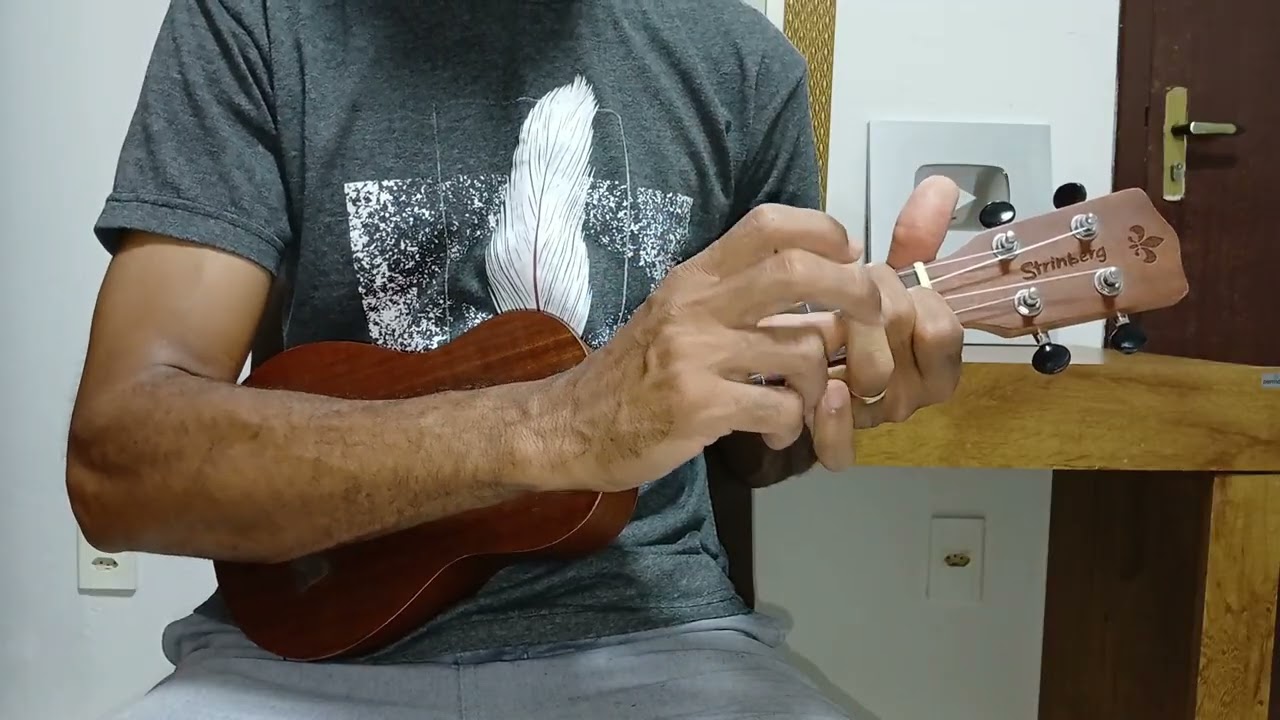 COMO TOCAR UKULELE, AULA 1, EDMAR JÚNIOR