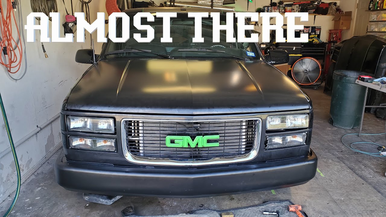 Bumper Brackets, Bumper, Grille on 95 GMC OBS