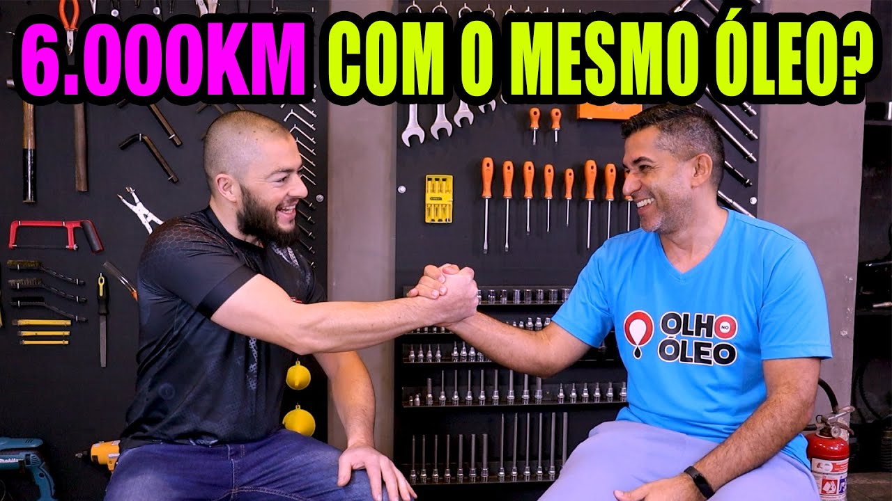 Afinal, pode rodar 6.000km com o mesmo óleo?