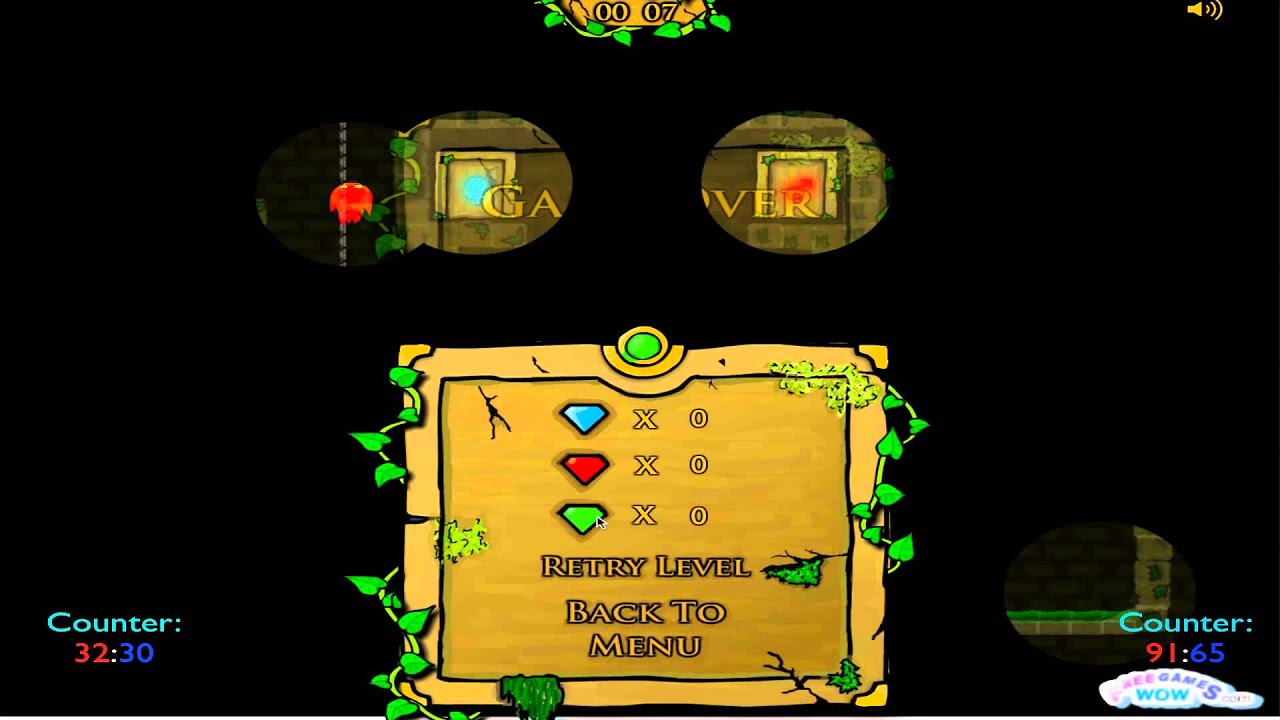 Let's Play Fireboy and Watergirl: The Forest Temple III #003 - Bald die 100