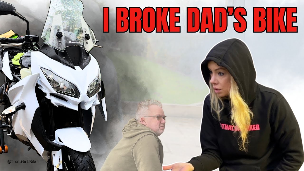 We Were Just Servicing My Dad’s Kawasaki… Then I Broke It
