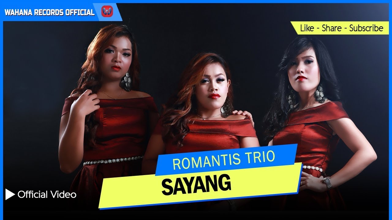 ROMANTIS TRIO - SAYANG (Official Video) | LAGU BATAK TERBARU