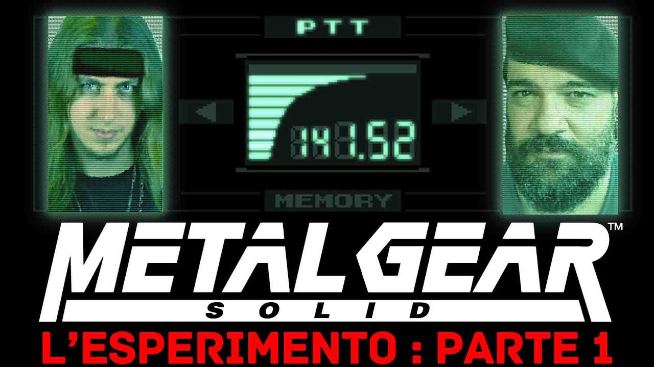 L'ESPERIMENTO METAL GEAR SOLID: Parte 1 (feat @poldo )