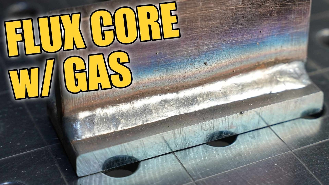 Flux Core Welding w/ Gas? Dual Shield FCAW Basics