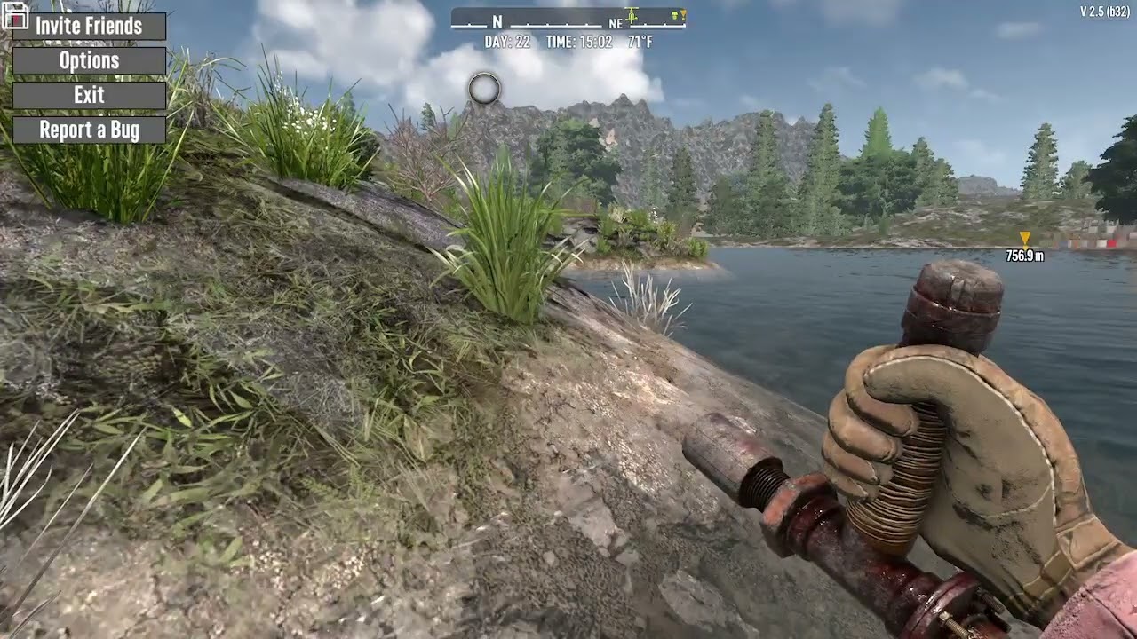 Trying to survive Zombies. Viewer votes