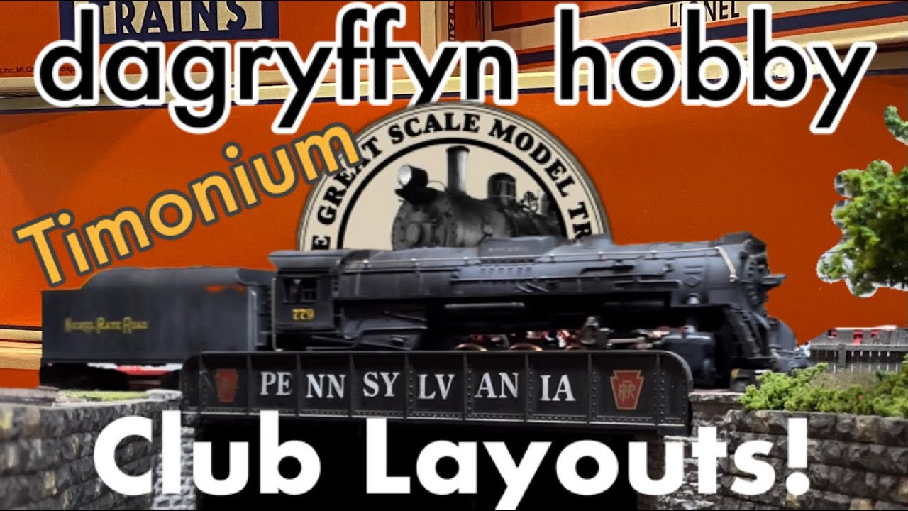 Timonium Club Layouts! The Great Scale Model Train Show in Timonium, MD February &lsquo;22