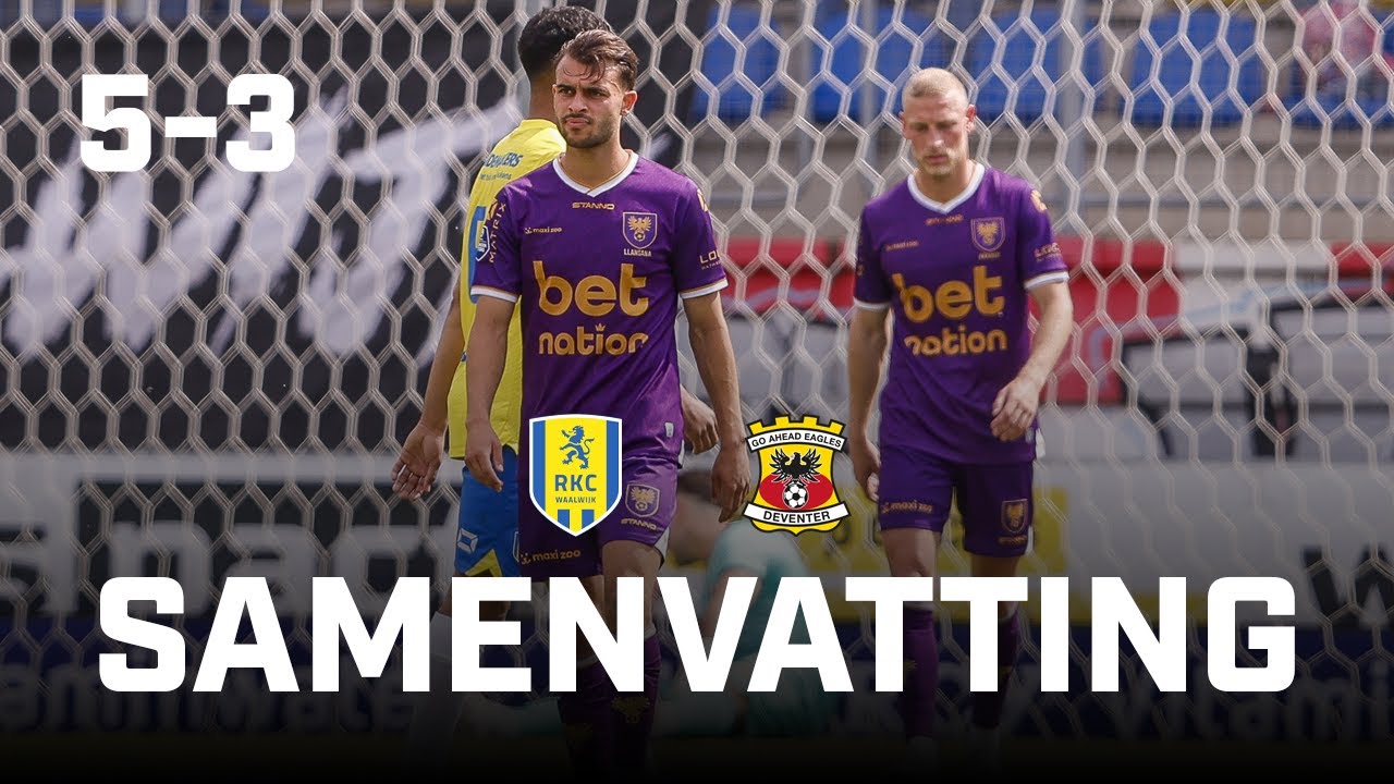 🥲 Onderuit in Waalwijk | Samenvatting RKC Waalwijk - Go Ahead Eagles