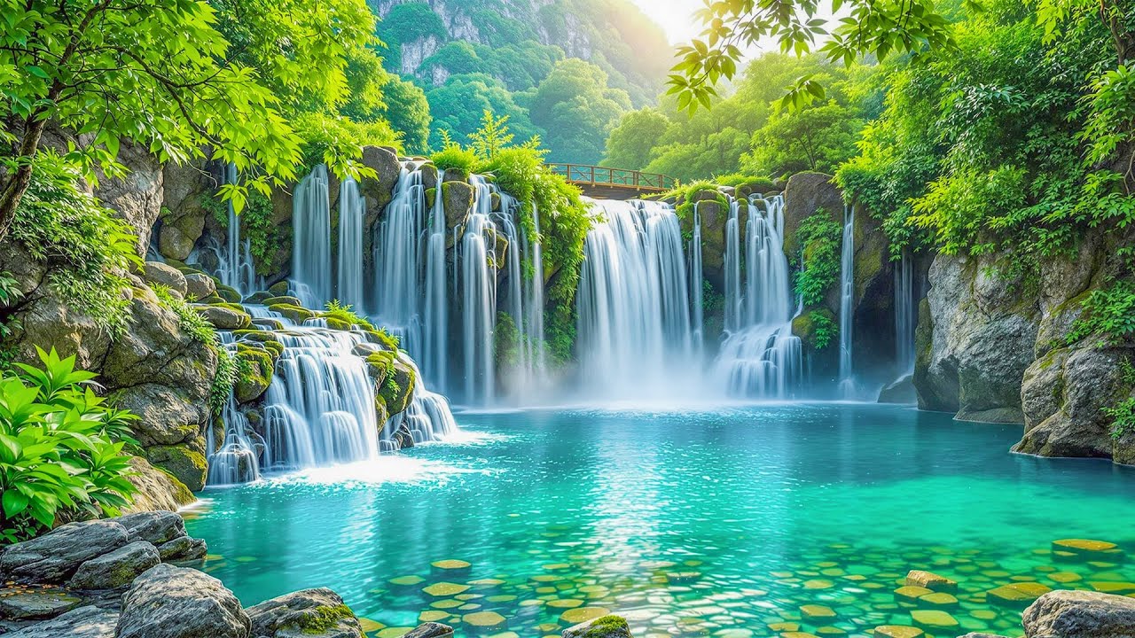 Музыкальная терапия 🌿Успокаивает нервную систему и освежает душу пением птиц