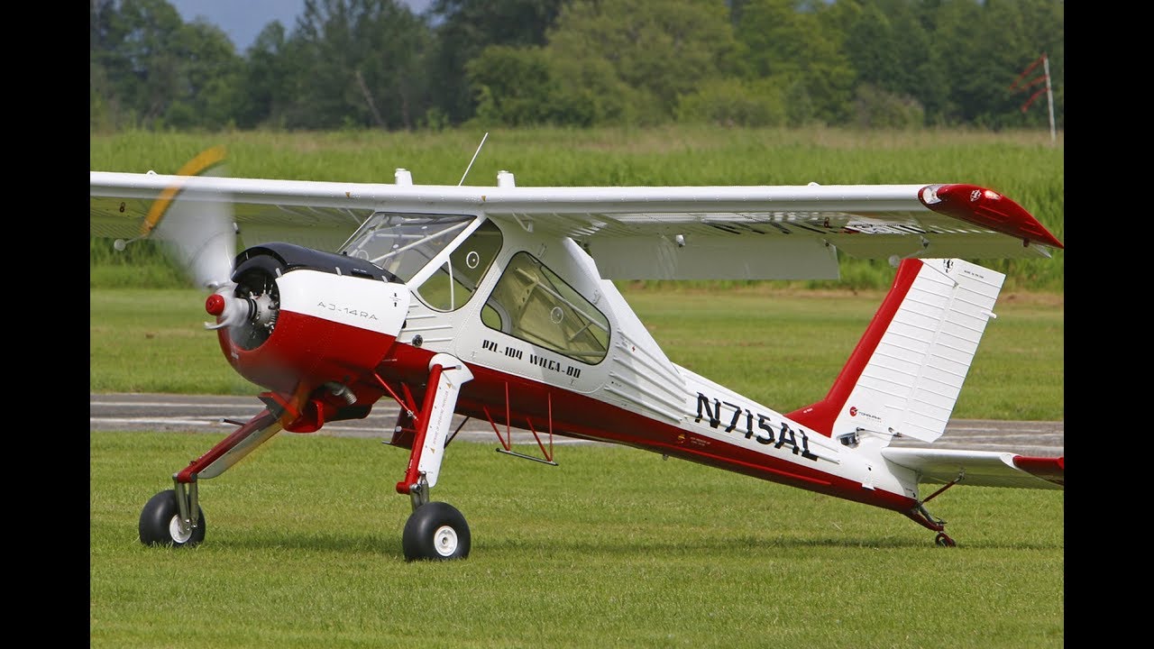 Joes 3.7M PZL-104 Tomahawk Wilga Moki 250 Radial Flight Demo