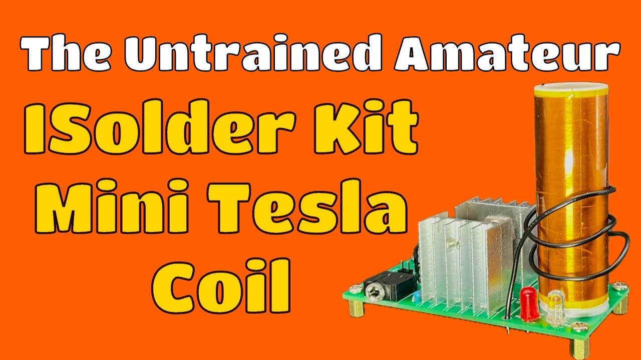 ISolder Kit Mini Tesla Coil