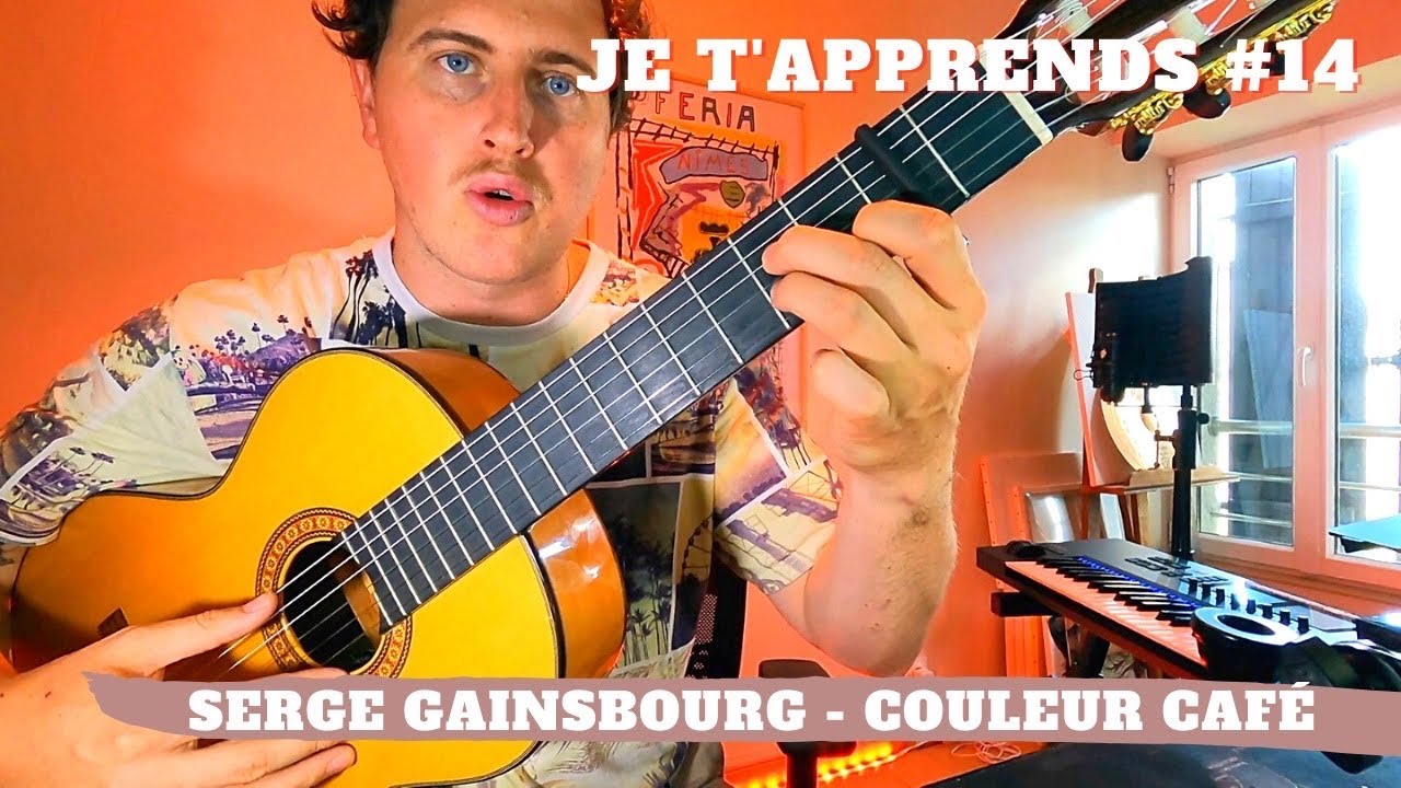 Serge Gainsbourg - Couleur café - Tutoriel (Rumba Gitane)