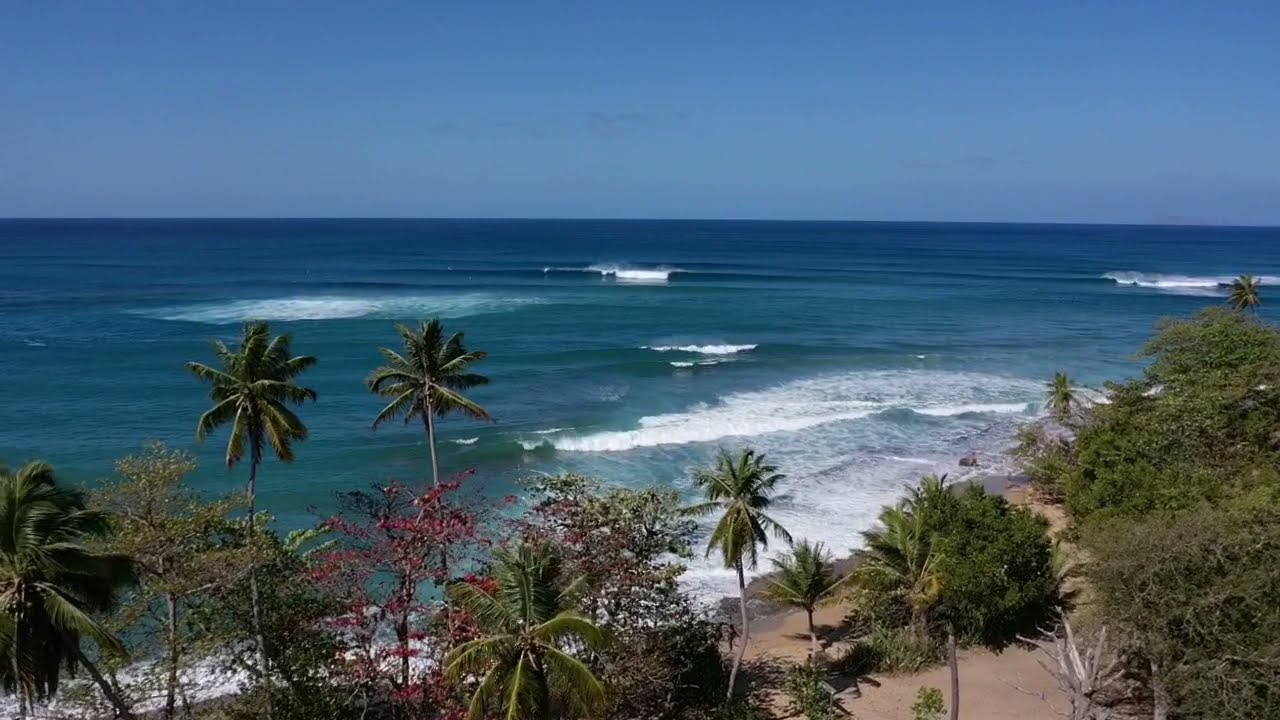 Rincon, Puerto Rico - Drone Footage 4K