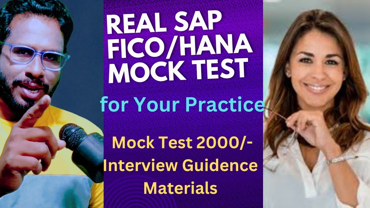 'SAP FICO Interview Mock Test' Practice-S4HANA Mock Test for Interview- SAP FICO interview Questions
